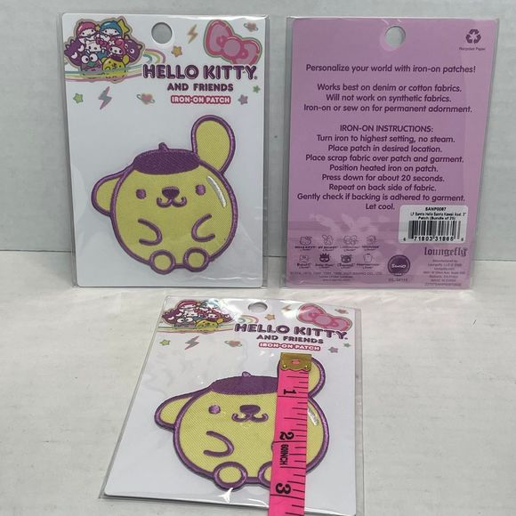 ANY PATCH 5/$40 BUNDLE 
Loungefly Sanrio Hello Kitty and Friends PomPomPurin - Picture 1 of 2